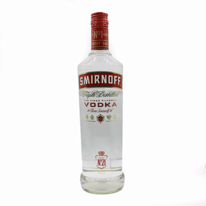 Vodka Smirnoff 750 Ml Botella De Vidrio