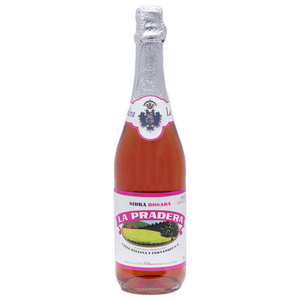 Sidra La Pradera 750 Ml Rosada Sin Alcohol