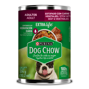 Alimento para perro Purina Dog Chow 374 gr Estofado De Res