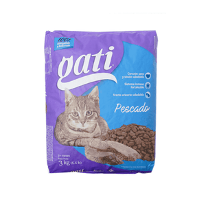 Alimento Para Gato Gati 3000 gr Pescado