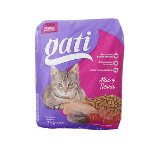 Alimento Para Gato Gati 3000 gr Mar Y Tierra