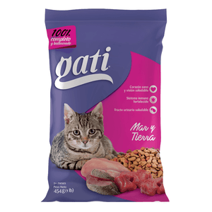 Alimento Para Gato Gati Mar Y Tierra 1 Lb