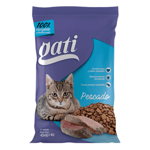 Alimento Para Gato Gati Pescado 1 Lb