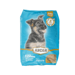 Alimento Para Perro Ascan 4000 gr Cachorro