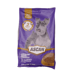 Alimento Para Perro Ascan 2000 gr Razas Pequeñas