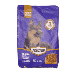 Alimento Para Perro Adulto Ascan 2000 gr Pollo