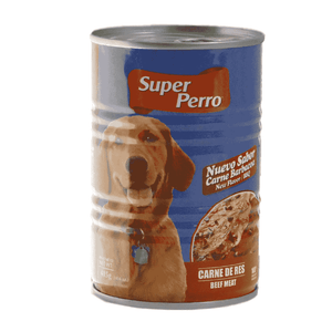 Alimento Humedo Perro Adulto Super Perro 415 gr Res Lata