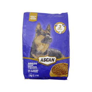 Alimento Para Perro Ascan 1000 gr Adulto