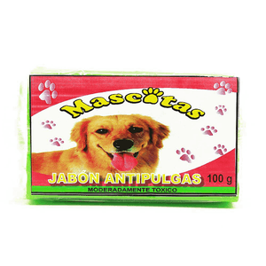 Jabón Para Perro Disco 80 gr Antipulgas