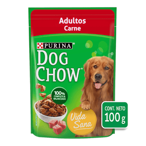 Alimento para perro adulto Purina Dog Chow 100 gr Carne