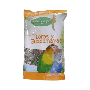 Alimento Para Aves Intercampo 400 gr Loros Y Guacamayas