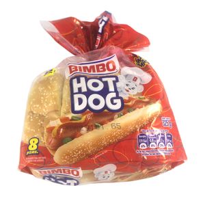 Pan Bimbo 275 Gr Hot Dog Con Ajonjoli