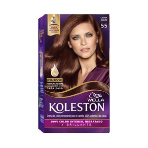 Kit Tinte Para Cabello Koleston Caoba Claro No 55