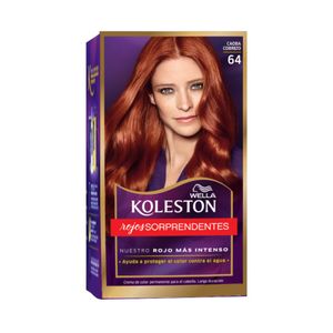 Kit Tinte Para Cabello Koleston Caoba Cobrizo No 64