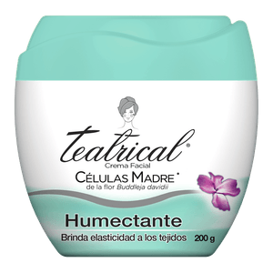 Crema Facial Teatrical 200 Gr Humectante Celulas Madre