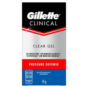 Desodorante En Gel Gillete Clinical 45 Gr Pressure Defense