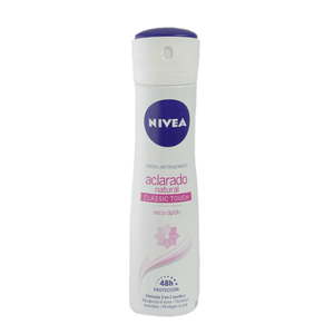 Desodorante Aerosol Nivea 150 Ml Aclarado Natural