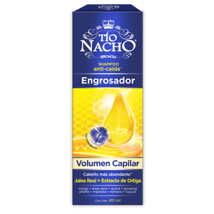 Shampoo Tio Nacho Anti-Caída Engrosador 415 Ml