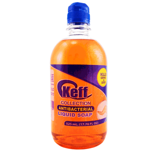 Jabón Liquido Para Manos Keff 500 Ml Amarillo