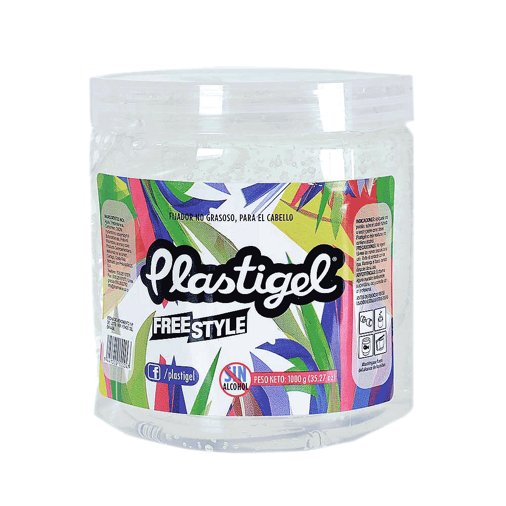 Gel Para Cabello Plastigel 1043 Ml Free Style