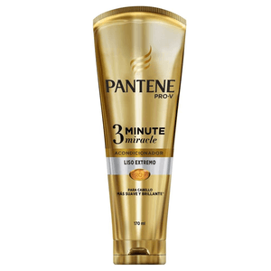 Acondicionador Pantene 170 Ml Pro-V 3 Minute Miracle Liso Extremo Diario