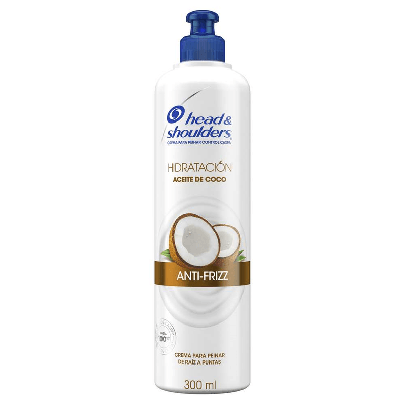 Crema-Para-Peinar-Head---Shoulders-300-Ml-Hidratacion-Anti-Frizz-Aceite-De-Coco