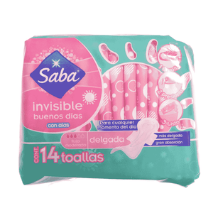 Toallas Femenina Saba 14 Un Invisible Con Alas