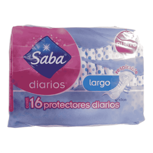 Protectores Diarios Fem Saba 16 Un Diarios Largos