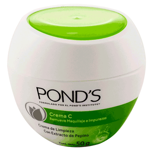 Crema Facial Limpiadora Pepino Ponds 52 Ml Piel Suave