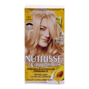 Coloración Permanente Hidratante Nutrisse/ Garnier 159 Ml Azahar 121