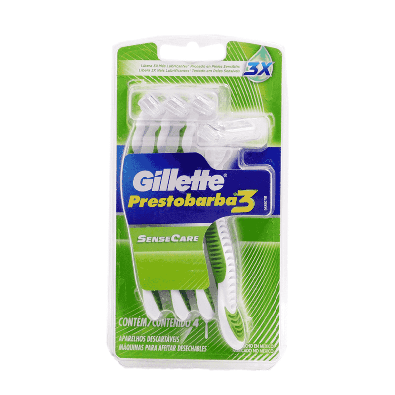 Prestobarba-Gillette-4-Und-Piel-Sensible