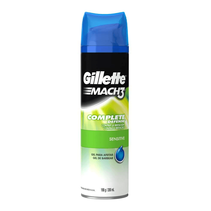 Gel-Para-Afeitar-Gillette-200-Ml-Mach3-Complete-Defense-Sensitive