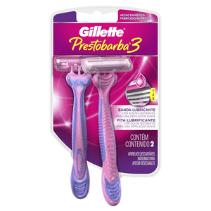 Prestobarba Para Mujer Gillette 2 Und Afeitadora Con Dos Unidades