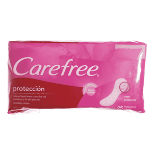 Protectores Diarios Femeninos Carefree 25 Und Original Jyj