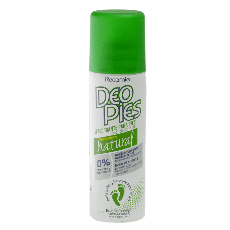 Desodorantes-De-Pies-Spray-Recamier-260-Ml-Aroma-Natural