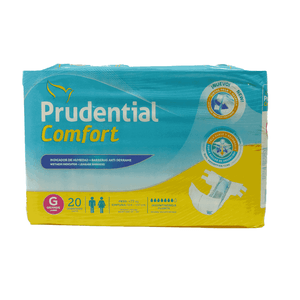 Pañal Adulto Unisex Prudential 20 Un Grande Incontinencia Fuerte