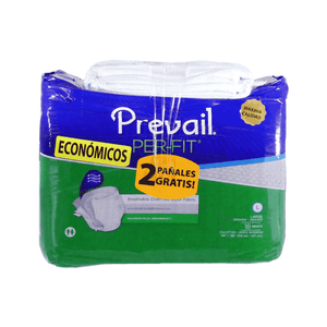 Pañal Para Adulto Unisex Prevail 18 Und Grande