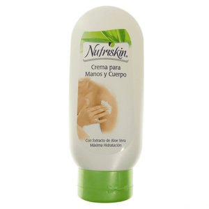 Crema Para Manos Y Cuerpo Nutriskin 200 Ml Aloe Vera