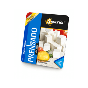 Queso Blanco Prensado Superior 283 gr En Paquete Resellable