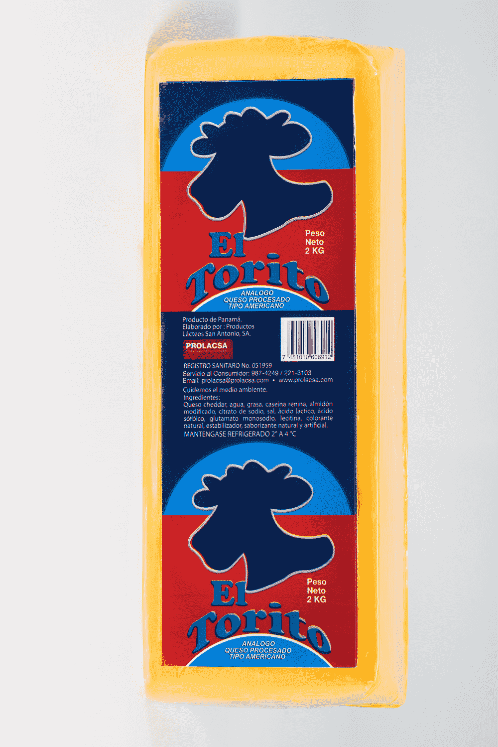 Queso Amarillo Analogo El Torito Por Media Libra