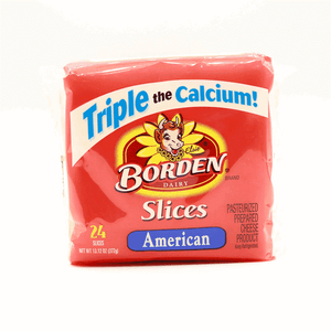 Queso Borden 371 gr Americano 24 Rebanadas
