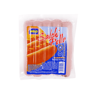 Salchipollo Melo 454 gr En Paquete