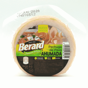 Pechuga Ahum.Pavo Berard 227 gr En Paquete