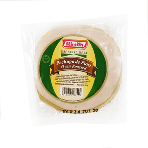 Pechuga De Pavo Oven Roaste Rimith 227 gr En Paquete