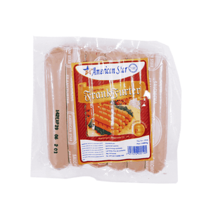 Salchicha Frankfurter Prem American Star 454 gr En Paquete