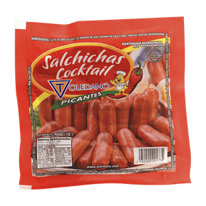 Salchicha Cocktail Picante Toledano 1.5 Lb