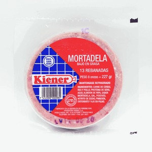 Mortadela Kiener 227 gr En Paquete