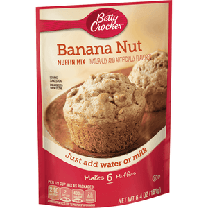 Mezcla De Muffin Betty Crocker 181 gr Sabor Banana Nut