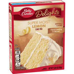 Mezcla De Pastel Betty Crocker 432 gr Sabor Limon