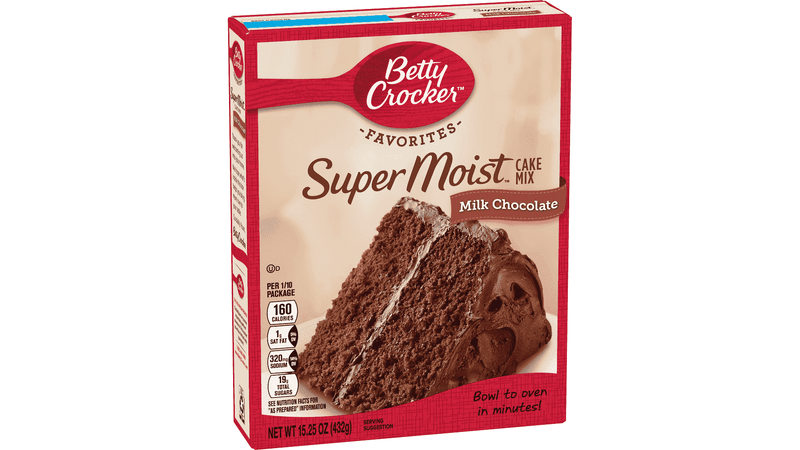 Mezcla De Pastel Betty Crocker 432 gr Sabor Chocolate